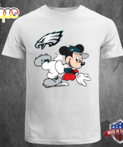 Philadelphia Eagles And Mickey Unisex T-shirt