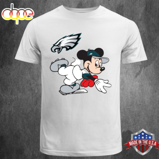 Philadelphia Eagles And Mickey Unisex T-shirt