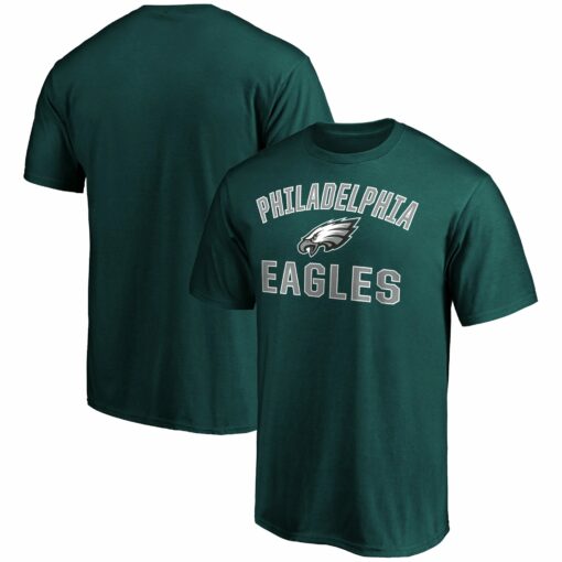 Philadelphia Eagles Fanatics Branded Victory Arch Midnight Green T-shirt