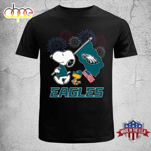 Philadelphia Eagles Happy 4th Of July Independence Day Unisex T-Shirt