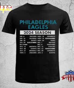Philadelphia Eagles NFL 2024 Season Unisex T-Shirt