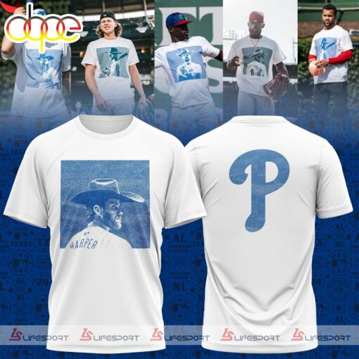 Philadelphia Phillies 2024 Bryce Harper New Shirt