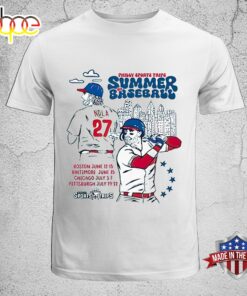 Philly Sports Trips Summer Of Baseball 2024 Unisex T-Shirt