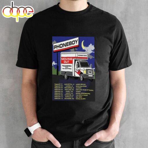 Phoneboy February Tour 2024 Shirt