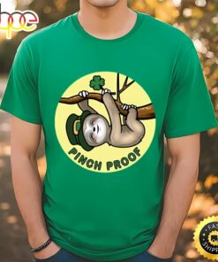 Pinch Proof St. Patrick’s Day Cute Lucky Sloth T-Shirt