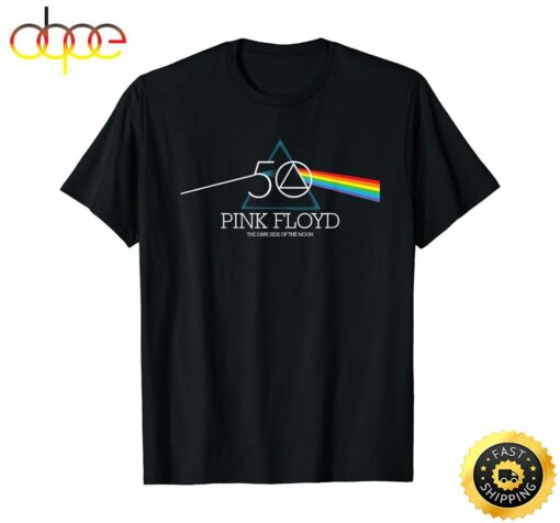 Pink Floyd The Dark Side Of The Moon 50th Anniversary Prism T-Shirt