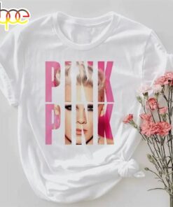 Pink Summer 2024 Tour White Unisex Shirt