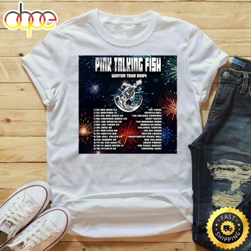 Pink Talking Fish 2023 Spring Tour Dark Side Of The Moon 50th Anniversary Celebration Shirt