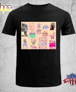 Pink Tour 2024 Music Unisex T-Shirt