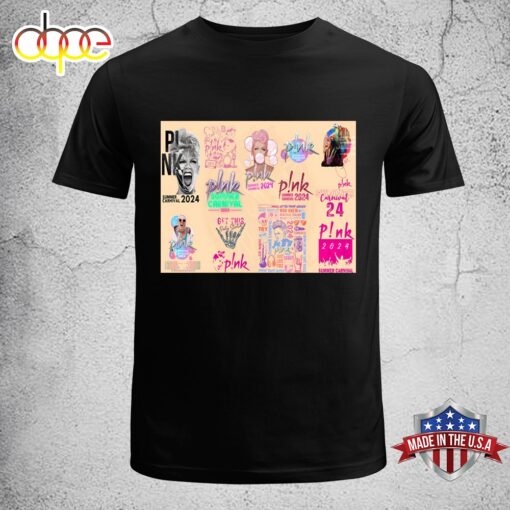 Pink Tour 2024 Music Unisex T-Shirt