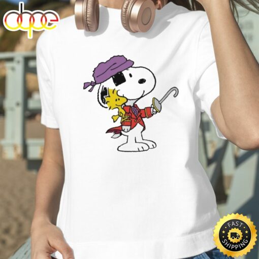 Pirates Peanuts Snoopy &amp Woodstock Shirt