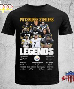 Pittsburgh Steelers Legends Unisex Black T-shirt