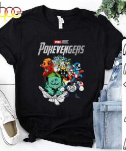 Poke Monvel Pokevengers Marvel Avengers Endgame shirt