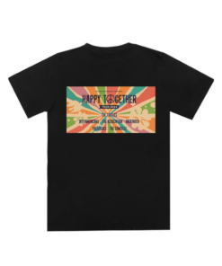 Poster Happy Together Tour 2024 Unisex T-shirt