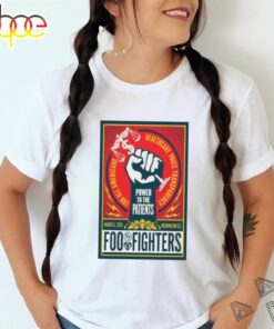 Power To The Patients Foo Fighters March 5, 2024 Washington D.C. Poster Shirt