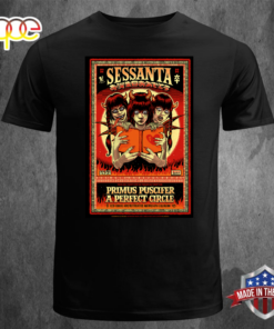 Primus &amp Puscifer &amp A Perfect Circle Tour April 26, 2024 Shirt Unisex