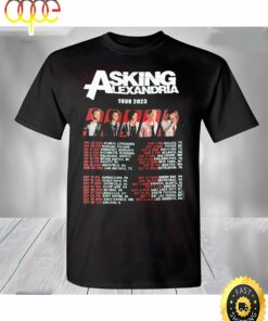 Product Asking Alexandria Tour 2023 Shirt Unisex Tshirt