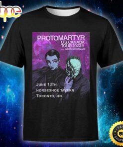 Protomartyr Us Canada Tour 2023 Unisex T-shirt