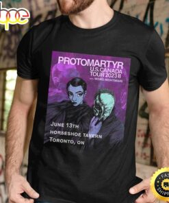 Protomartyr Us Canada Tour 2023 Unisex T-shirt