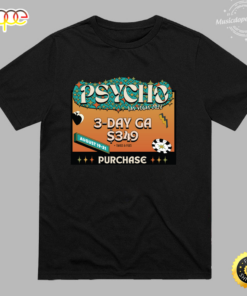 Psycho Las Vegas 2022 Black Tshirt