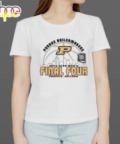 Purdue Boilermakers 2024 Ncaa Men’s Basketball Final Four Phoenix Skyline Shirt