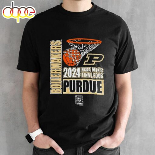 Purdue Boilermakers 2024 Ncaa Men’s Final Four Net Shirt