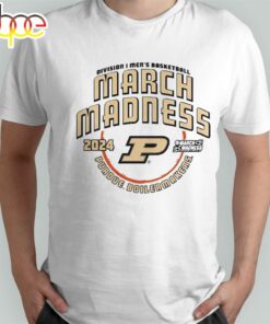 Purdue Boilermakers Division Men’s Basketball 2024 Ncaa Tournament Bound T-Shirt