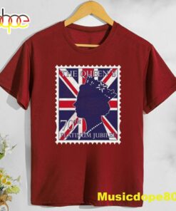 Queen Elizabeth II Queens 70th Platinum Jubilee Tshirt