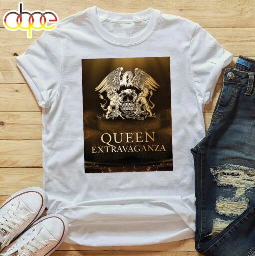 Queen Extravaganza 2024 UK And European Tour Unisex T-shirt Tee