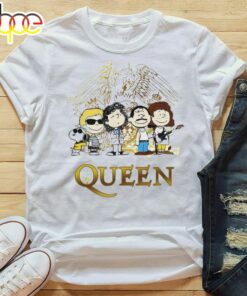Queen Snoopy Peanuts Music Tour T Shirt