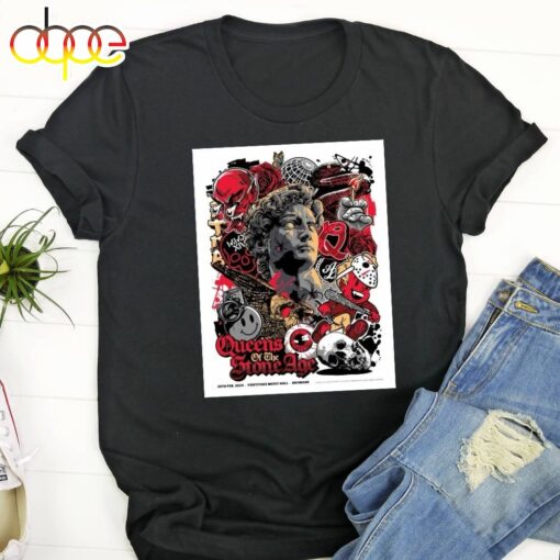 Queens Of The Stone Age Brisbane At Fortitude Music Hall On February 25th 2024 Unisex T-Shirt