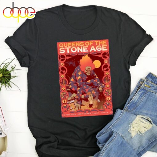 Queens Of The Stone Age February 5, 2024 Zepp Namba Osaka, Jp Unisex T-Shirt