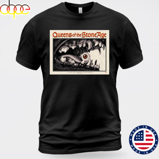 Queens Of The Stone Age May 2 2024 Raleigh NC T-shirt Unisex