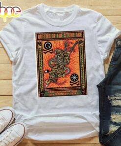 Queens Of The Stone Age Night 2 Brisbane At Fortitude Music Hall On February 26th 2024 T-Shirt