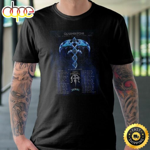 Queensryche Marty Friedman Trauma Spring 2023 US Tour Dates Unisex T-shirt