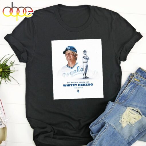 RIP Former MLB Manager Whitey Herzog 1931-2024 Unisex T-shirt