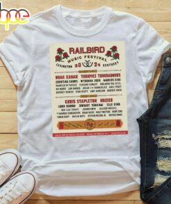 Railbird Lineup Chris Stapleton Noah Kahan To Headline 2024 Kentucky Festival T-Shirt
