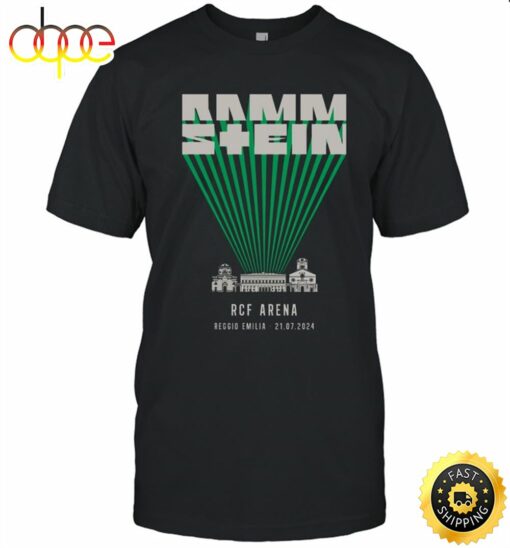 Rammstein Jun 27, 2024 Ostend Belgium Show Shirts