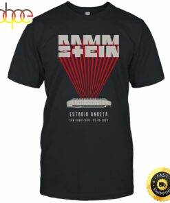Rammstein June 05, 2024 San Sebastian Spain Tshirt