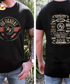 Rare Foo Fighters Shirt Rock N Roll Band T-Shirt