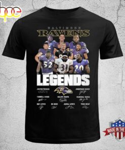 Ravens Legends Baltimore Ravens Logo Signature shirt
