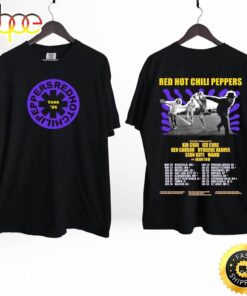 Red Hot Chili Peppers 2024 Tour T-Shirt