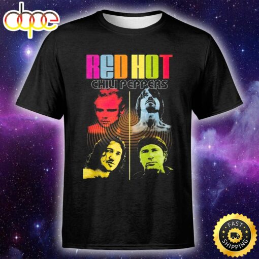 Red Hot Chili Peppers – Live Colour Me Unisex T-Shirt