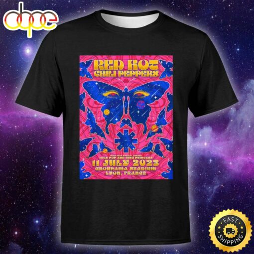 Red Hot Chili Peppers Lyon July 11, 2023 Unisex T-Shirt