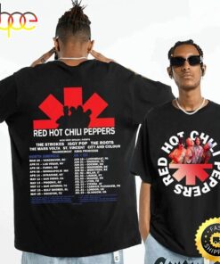 Red Hot Chili Peppers Stadium Tour Shirt The Chili Peppers 2023 Tour T Shirt
