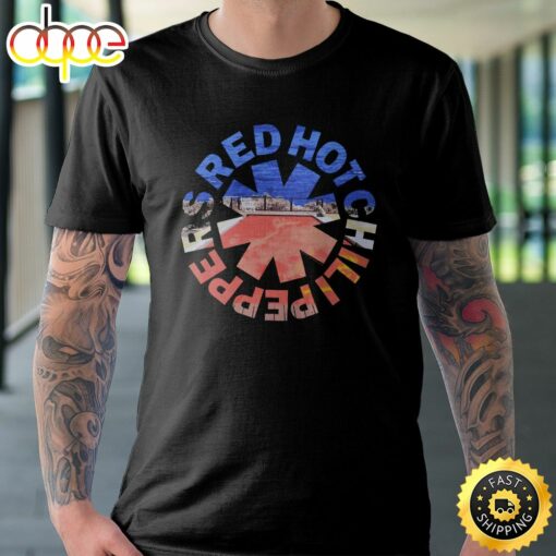 Red Hot Chili Peppers Tour 202-2023 Black T-shirt