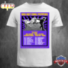 Red Hot Chili Peppers Tour 2024 Dates Unisex T-shirt