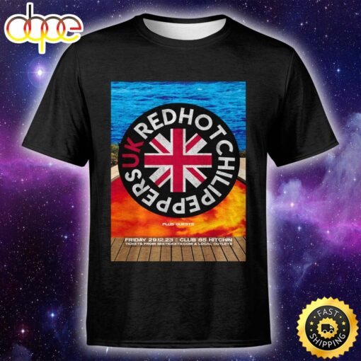 Red Hot Chili Peppers Uk 2023 Unisex T-Shirt