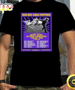 Red Hot Chili Peppers Unlimited Love 2024 Tour T-Shirt