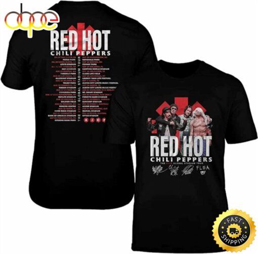 Red Hot Chili Peppers Unlimited Love Tour 2023 Shirt